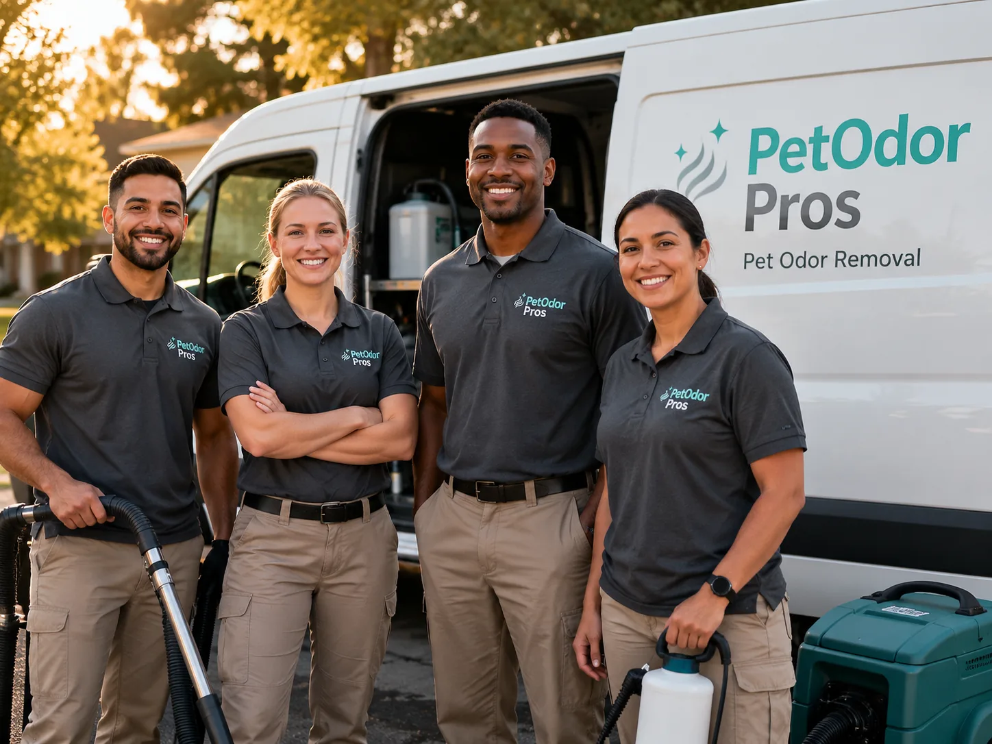 Pet Odor Removal team serving Yorkshire, OH